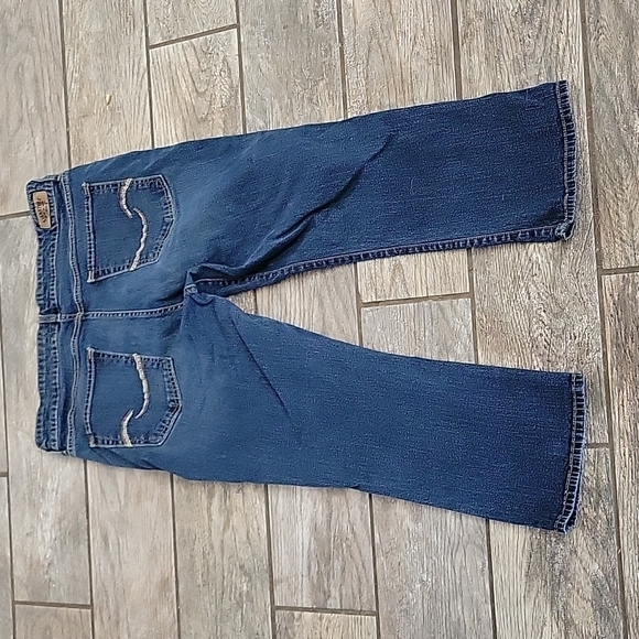 Signature Levi Strauss Ankle Capri Jeans Size 14 - Picture 3 of 5